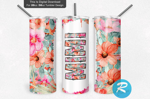 Mimi 20 oz / 30 oz Tumbler PNG Sublimation Regulrcrative 