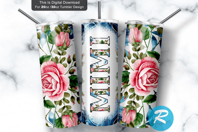Mimi 20 oz / 30 oz Tumbler PNG Sublimation Regulrcrative 