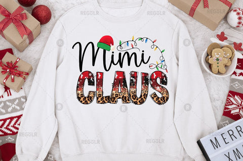Mimi claus Sublimation Design Sublimation Regulrcrative 