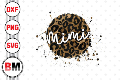 Mimi Leopard PNG Files SVG BMDesign 