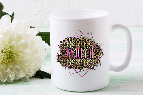 Mimi Leopard Print Sublimation I Mothers Day Sublimation Sublimation Happy Printables Club 