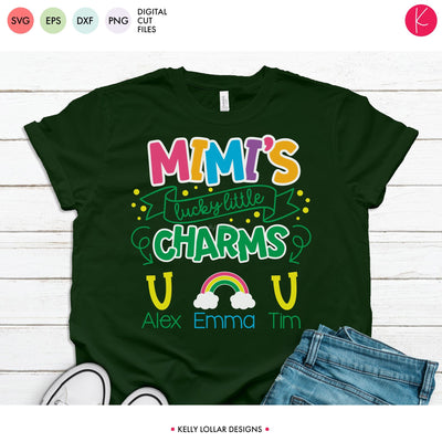Mimi Lucky Little Charms SVG Kelly Lollar Designs 