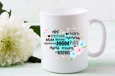 Mimi Mom Mother Mum I Mothers Day Sublimation Design Sublimation Happy Printables Club 