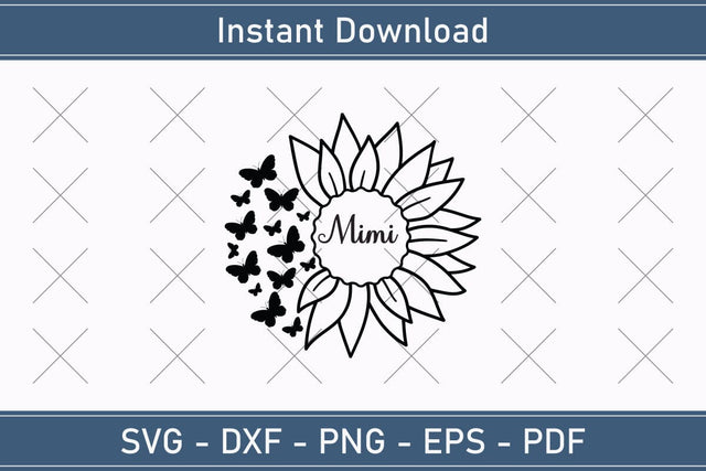 Mimi Mothers Day Svg Design SVG Debashish Barman 