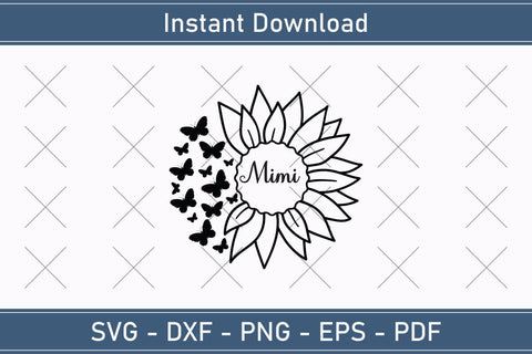 Mimi Mothers Day Svg Design SVG Debashish Barman 