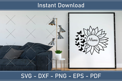 Mimi Mothers Day Svg Design SVG Debashish Barman 