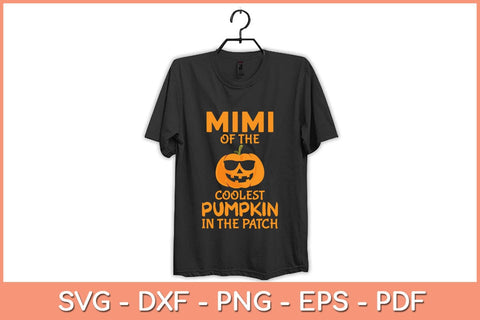 Mimi Of The Coolest Pumpkin In The Patch Halloween Svg Design SVG artprintfile 