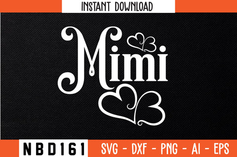 mimi Svg Design SVG Nbd161 