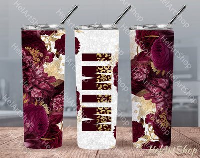 Mimi Tumbler PNG | Burgundy Sublimation Sublimation _HelArtShop_ 