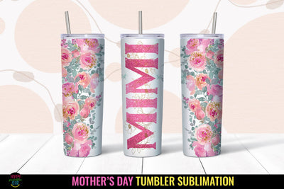 Mimi Tumbler Sublimation I Mothers Day Tumbler Wrap PNG Sublimation Happy Printables Club 