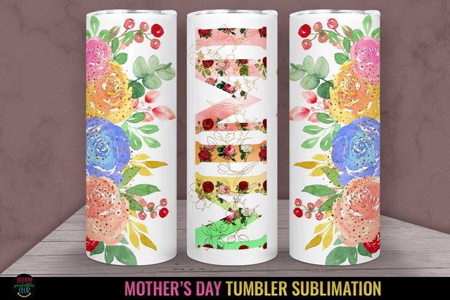 Mimi Tumbler Sublimation I Mothers Day Tumbler Wrap PNG Sublimation Happy Printables Club 
