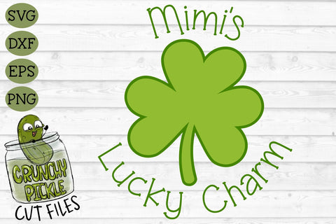Mimi's Lucky Charm SVG Crunchy Pickle 