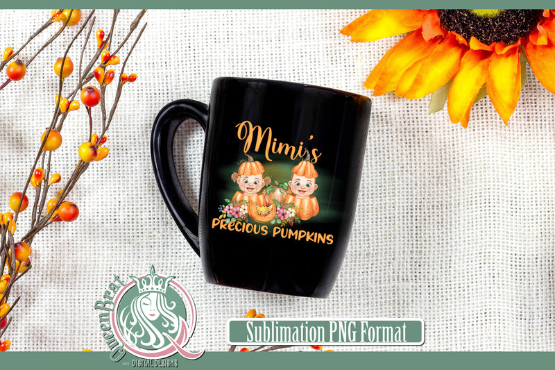 Mimi's Precious Pumpkins Sublimation Sublimation QueenBrat Digital Designs 