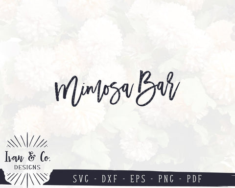 Mimosa Bar SVG Files | Wedding SVG | Wedding Sign SVG | Bridal Shower Sign SVG | Commercial Use | Cricut | Silhouette | Cut Files (1024239871) SVG Ivan & Co. Designs 