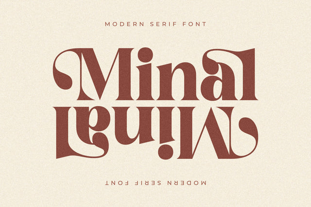 Minal Typeface Font Storytype Studio 