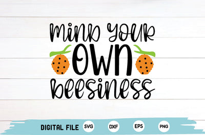 mind your own beesiness SVG md faruk hossain 
