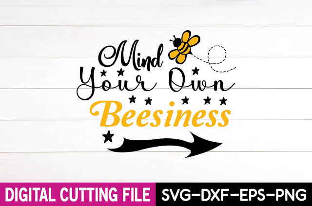 mind your own beesiness SVG md faruk hossain 