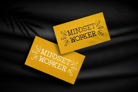 Mindset Worker - Slab Serif Font Font Masyafi Studio 