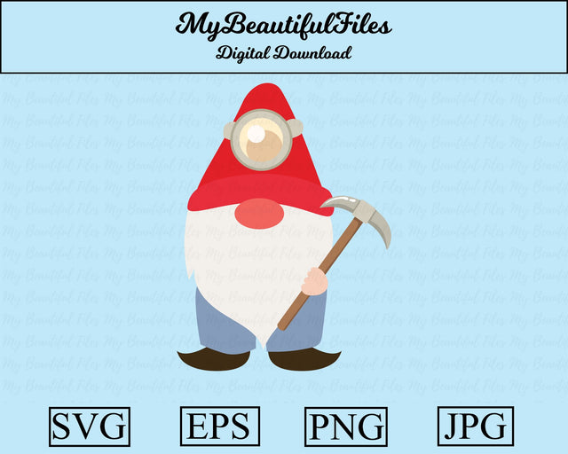 miner gnome SVG MyBeautifulFiles 