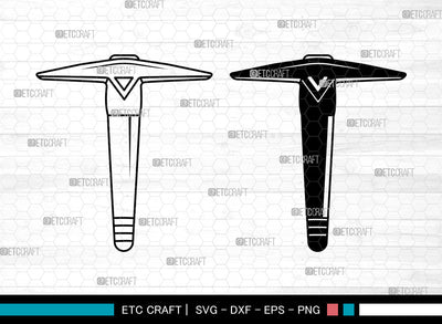 Miner Pickaxe SVG, Miner Tool Svg, Pickaxe Svg, Miner Pickaxe Svg SVG ETC Craft 