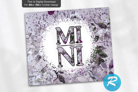 Mini 20 oz / 30 oz Tumbler PNG Sublimation Regulrcrative 