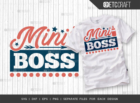 Mini Boss SVG Bundle | Boss Svg | Newborn Svg | Child Svg | Cute Baby Svg | Baby Quotes | ETC T00079 SVG ETC Craft 