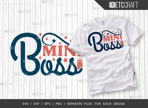 Mini Boss SVG Bundle | Boss Svg | Newborn Svg | Child Svg | Cute Baby Svg | Baby Quotes | ETC T00079 SVG ETC Craft 