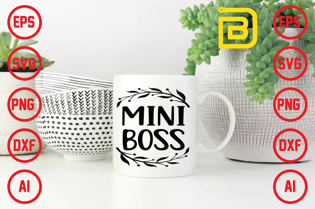 Mini Boss SVG Craftlabsvg24 