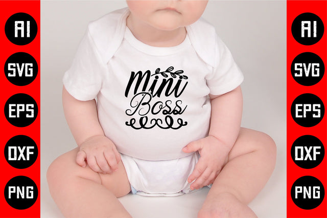 Mini Boss SVG CraftlabSvg29 