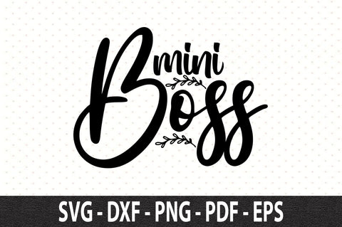 mini boss svg SVG nirmal108roy 