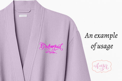 Mini Bundle wedding SVG designs, Bridal party svg SVG Amorclipart 