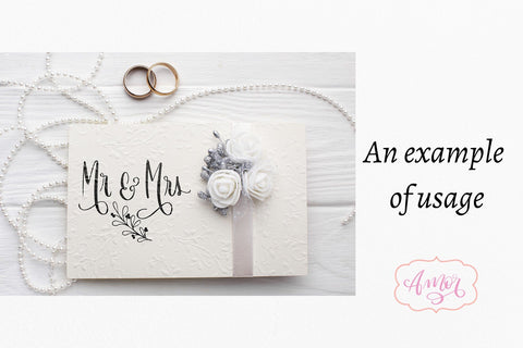 Mini Bundle wedding SVG designs, Bridal party svg SVG Amorclipart 