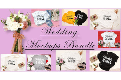 Mini-Bundles, 20 Mockups Bundle, Wedding Mockups, Bridal Templates, Flat Lays Image, Digital, Jpg image Mock Up Photo ArtStudio 