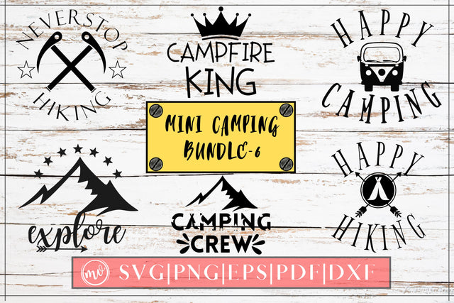 Mini Camping SVG Bundle SVG MockupSvgVenue 