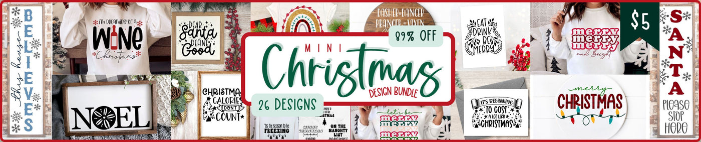 Mini Christmas Design Bundle