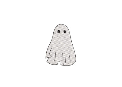 Mini Cute Ghost Machine Embroidery Design, Halloween Embroidery File, 3 sizes, Instant Download Embroidery/Applique DESIGNS Nino Nadaraia 
