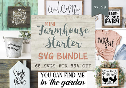 Mini Farmhouse Bundle Bundle So Fontsy Design Shop 