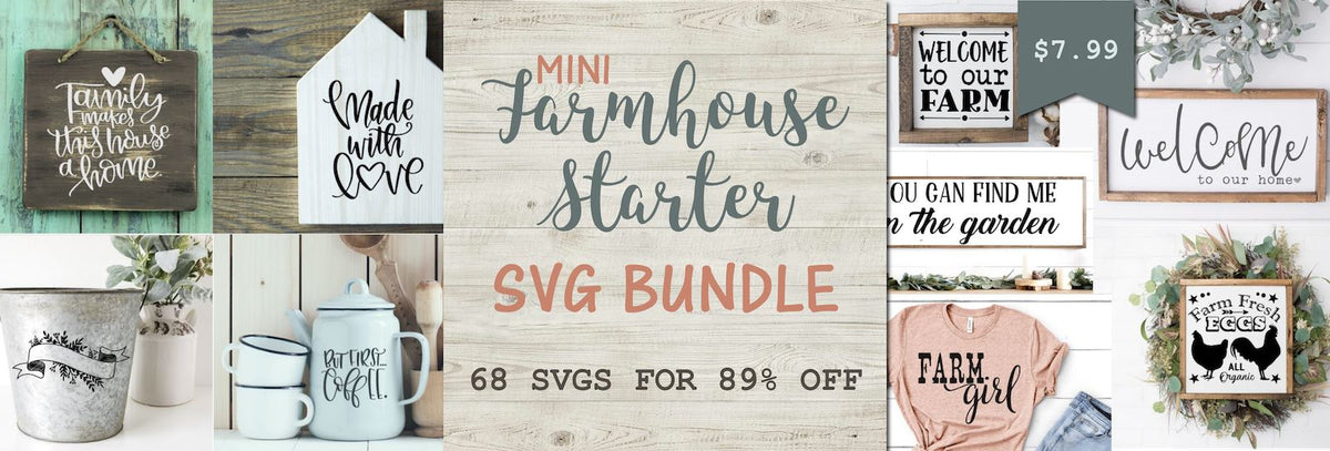 Farmhouse SVG Bundle | So Fontsy