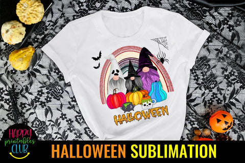 Mini Gnome Halloween Sublimation Bundle- Sublimation Bundle Sublimation Happy Printables Club 