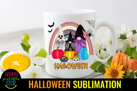 Mini Gnome Halloween Sublimation Bundle- Sublimation Bundle Sublimation Happy Printables Club 