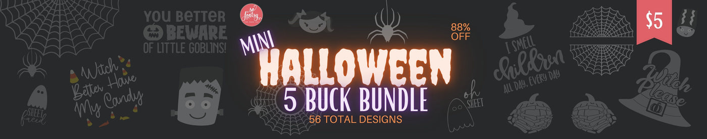 Mini Halloween SVG Bundle