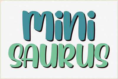 Mini Saurus Svg SVG Creativeart88 