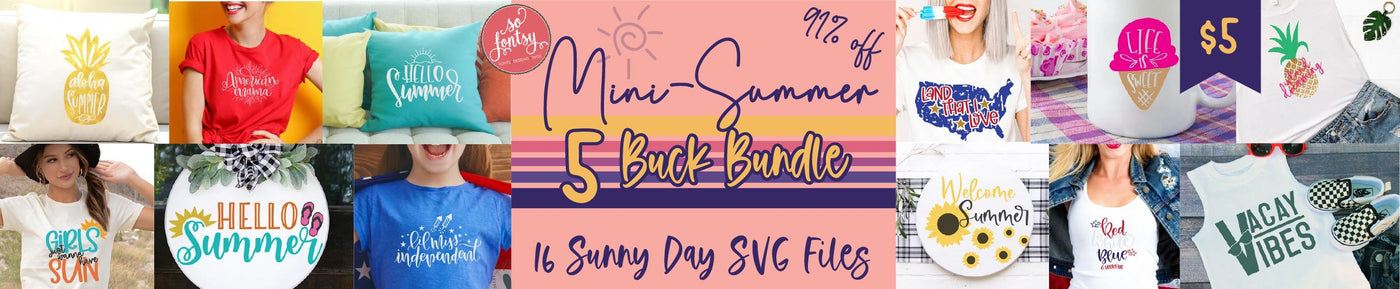 Mini Summer SVG Bundle
