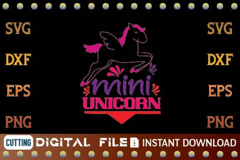 mini unicorn svg SVG designer krishna 