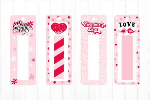 Mini Valentine Money Card SVG. Valentine Lip Balm Cards SVG Olga Terlyanskaya 