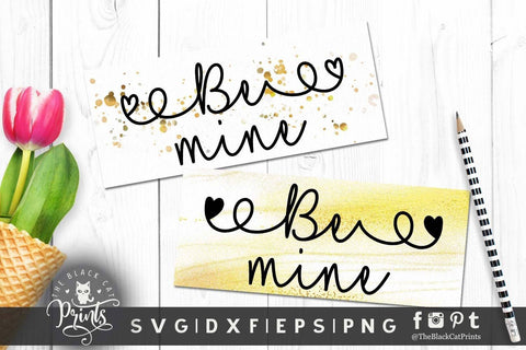 Mini Valentines SVG bundle | 9 cut files SVG TheBlackCatPrints 