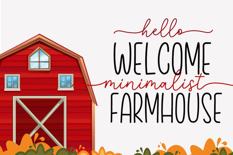 Minimalist Farmhouse Font Manjali_Studio 