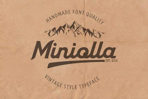 Miniolla Font lemon studio 