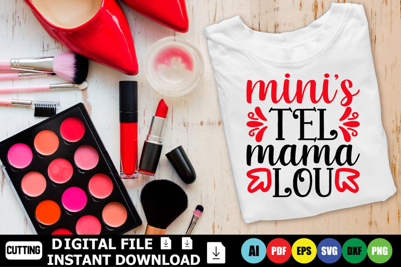Mini's Tel Mama Lou SVG Shahin alam 