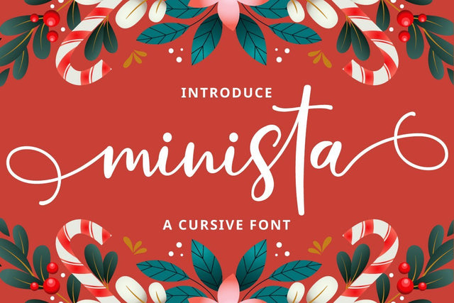 Minista Font Fallen Graphic Studio 